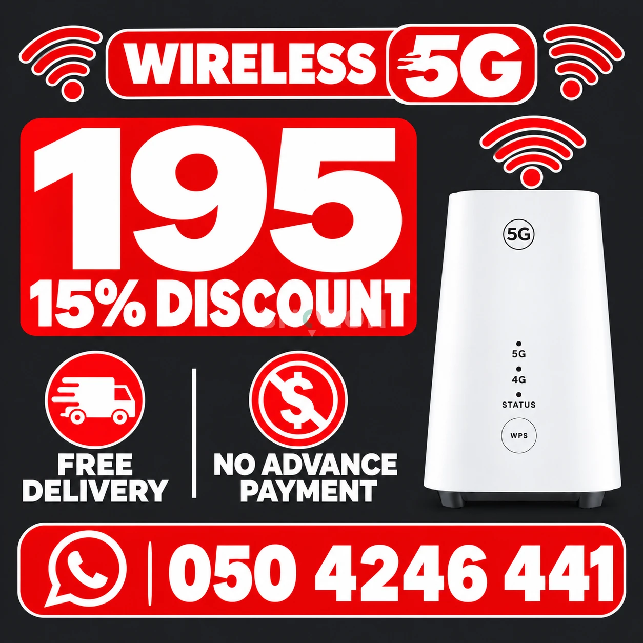 Etisalat home wifi internet service | Free delivery | Unlimited data