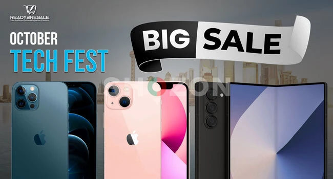 Oct Tech Fest Refurbished Phones Sale in Dubai (13 Pro Max )
