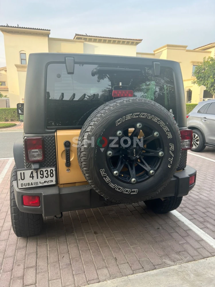 upgraded Jeep Wrangler