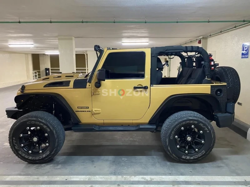 upgraded Jeep Wrangler