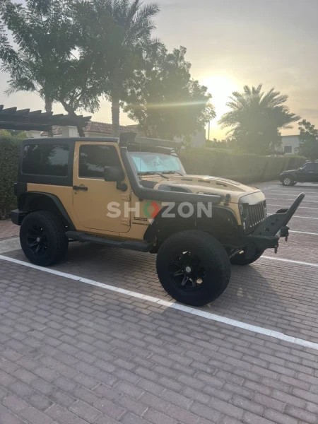 upgraded Jeep Wrangler