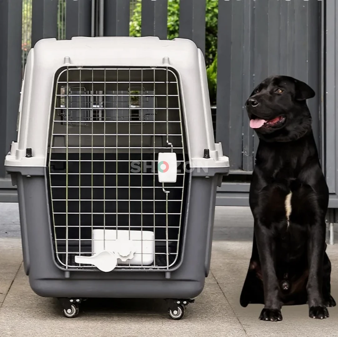 Pet Carrier with Wheels for Easy Travel