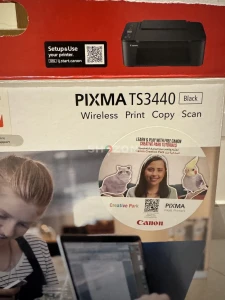 Canon PIXMA TS3440 - Versatile Wireless All-in-One Printer