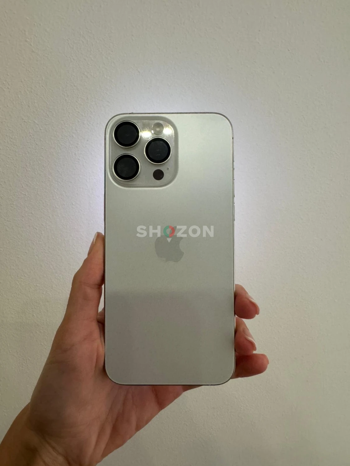 iPhone 15 Pro Max 256GB White – Only 3 Days Used – 100% Battery – With Warranty