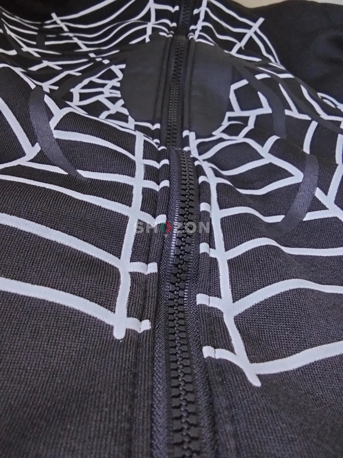 Black Spider Hoodie -  ( Size L ) Oversized Unisex - Used like New