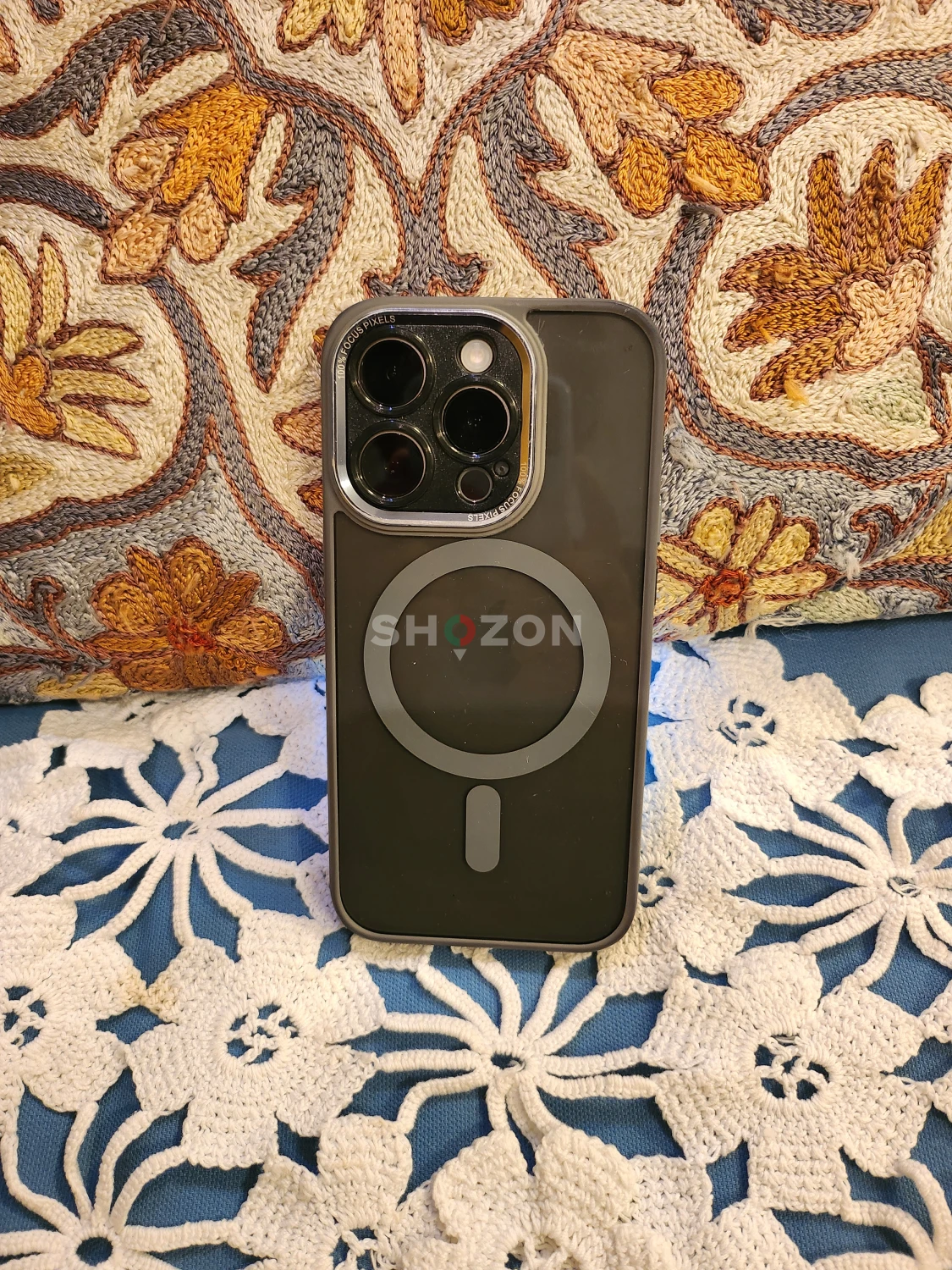 Iph 15 Pro, Titanium, 128GB with MagSafe Cover 