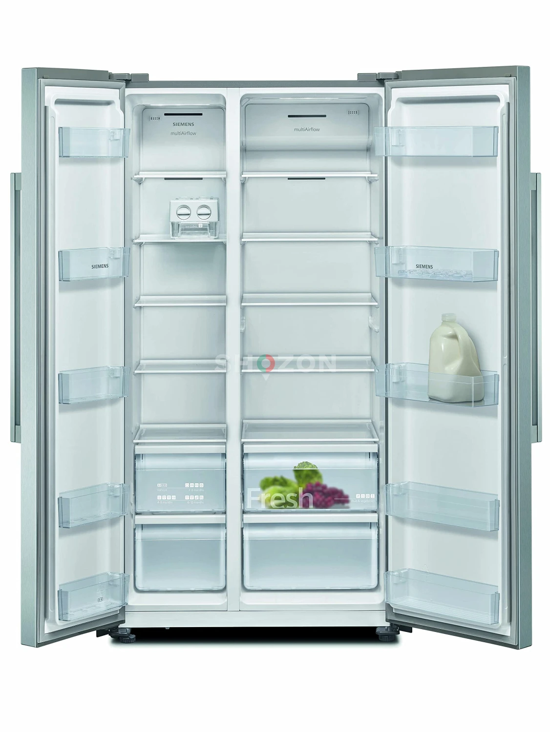 SIEMENS KA93NVL30M American Side by Side Fridge, 616 liter