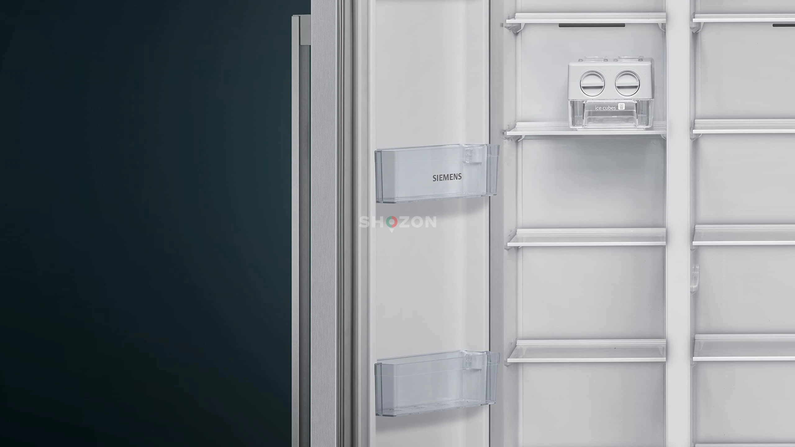 SIEMENS KA93NVL30M American Side by Side Fridge, 616 liter