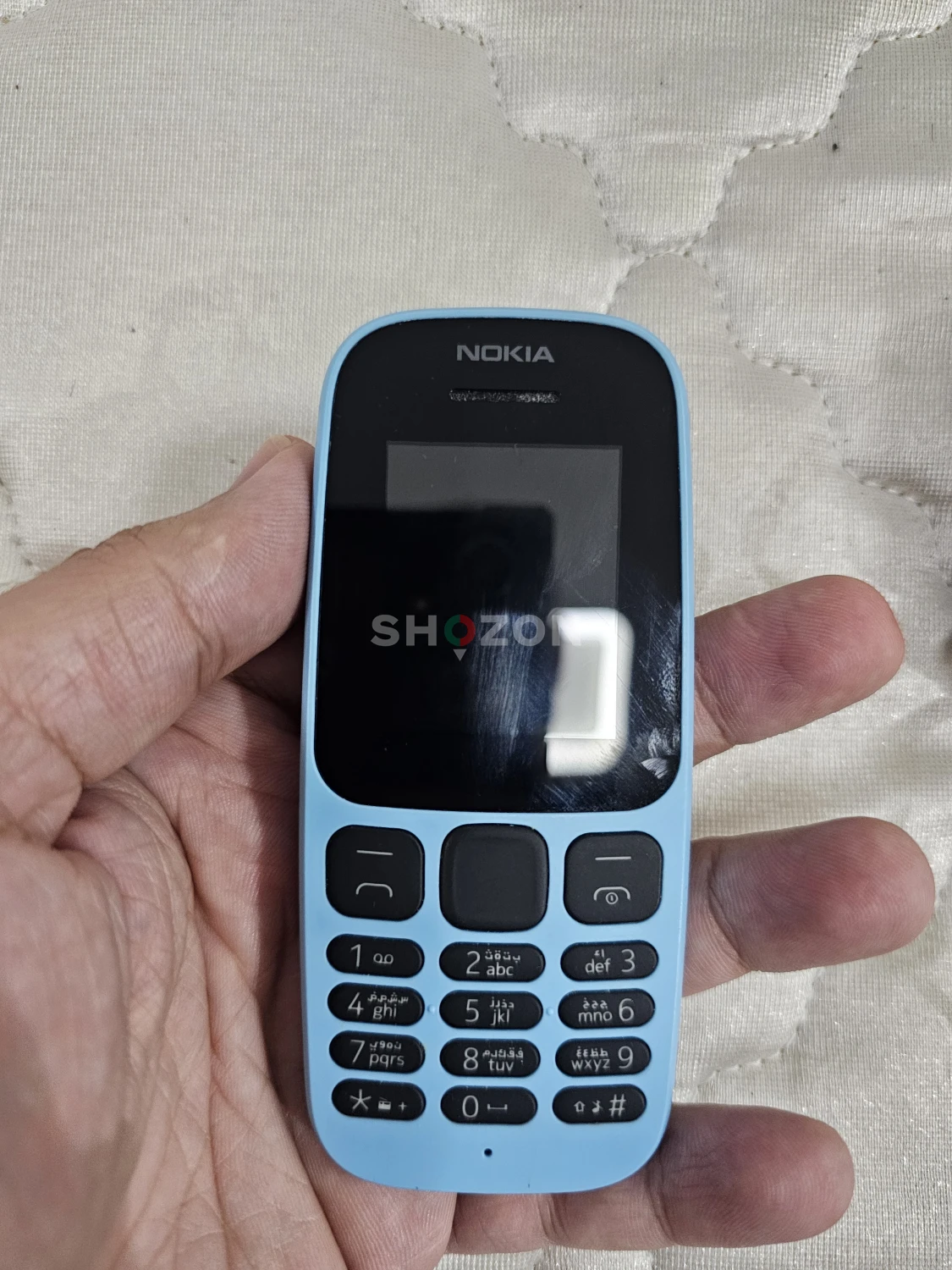 Mobile 105 Light Blue 32MB RAM 16MB 4G - Middle East Version