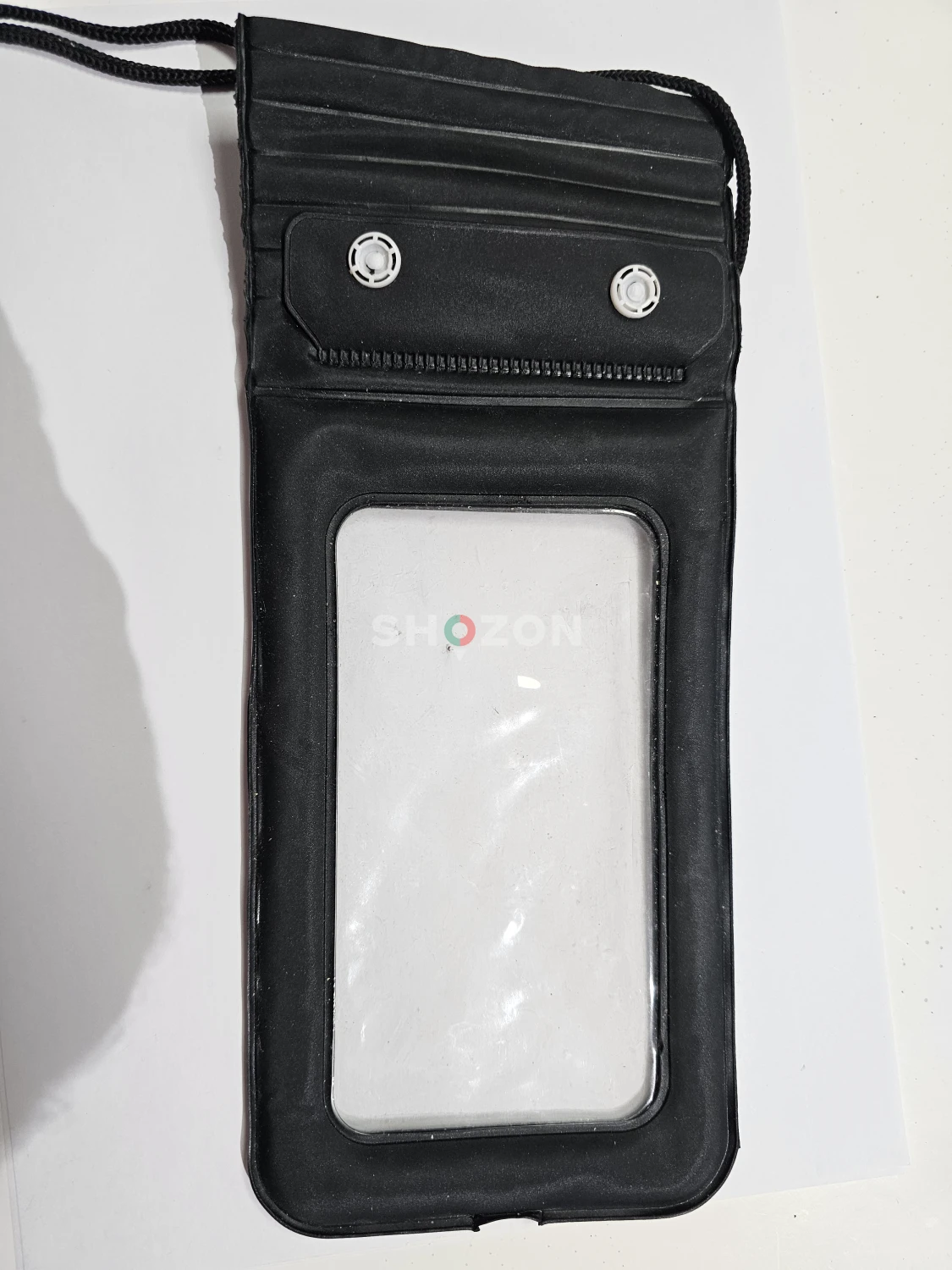 Durable Black waterproof pouch for mobile smartphones waterproof bag