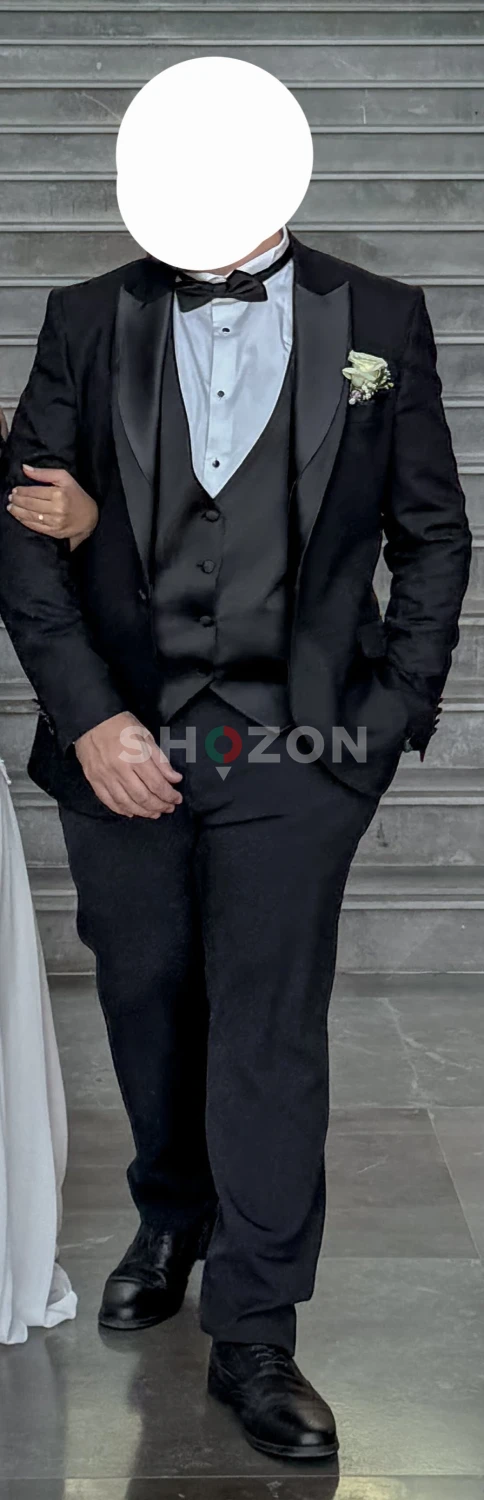 Elegant Mens Tuxedo with Bow Tie