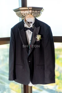 Elegant Mens Tuxedo with Bow Tie