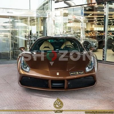 Ferrari 488 2018 FERRARI 488 GTB ( TAILOR MADE ) ( 1 OF 1 ) 70th Anniversary GCC DONE ONLY 600KM