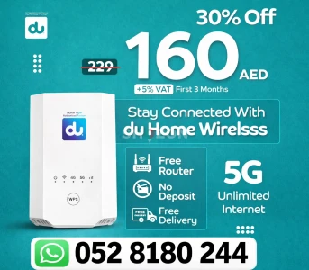 du Home Wireless Router – 5G Unlimited Internet Deal!