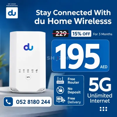 Du Home WiFi 5G Service 