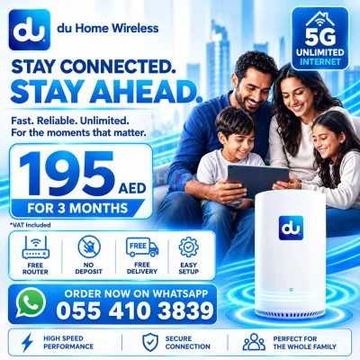15% discount for all customers Etisalat Home wireless 
