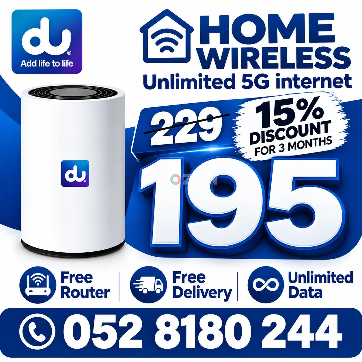 High-Speed Internet Service 15% discount 