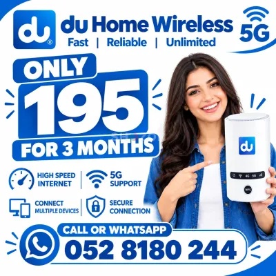 du home wifi internet 5G