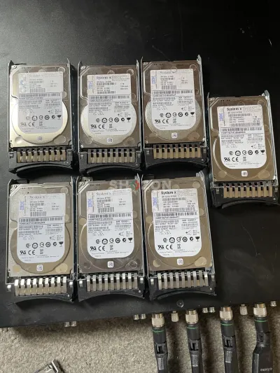 IBM System x 1TB Server Hard Drives (Lot of 8)