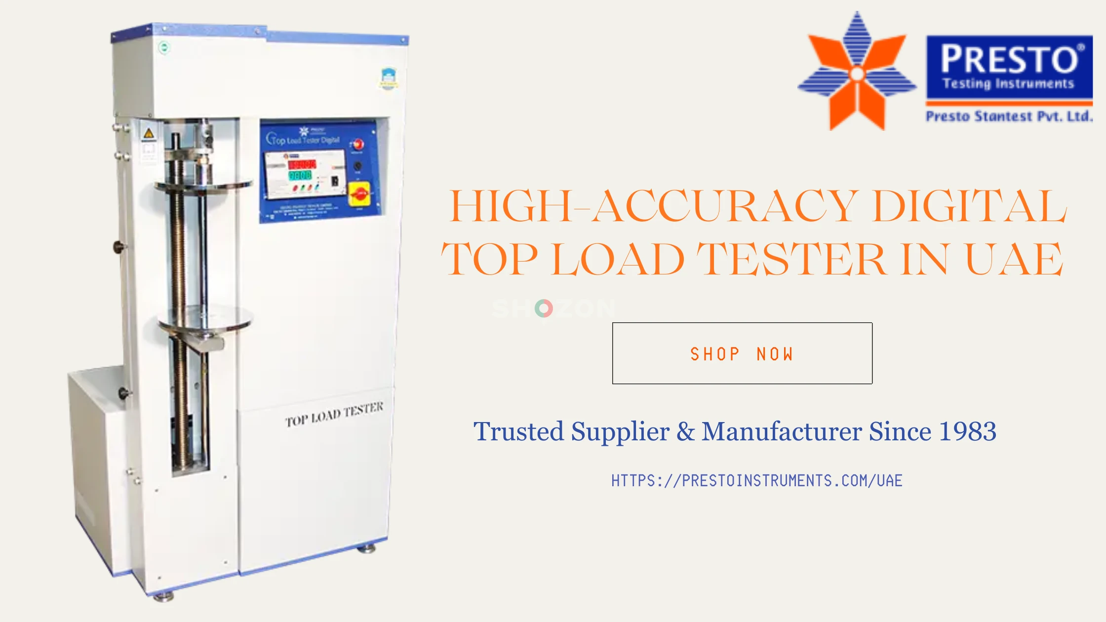 High-Accuracy Digital Top Load Tester in UAE – Best Price Guaranteed