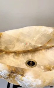 Premium Sink Washbasin - Gem stone Quartz Basin 