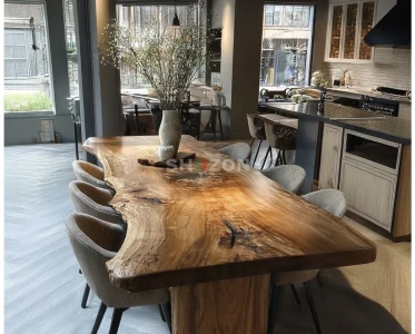 Dining Table Exotic Wood Wholesale Size 3m x 1,2m