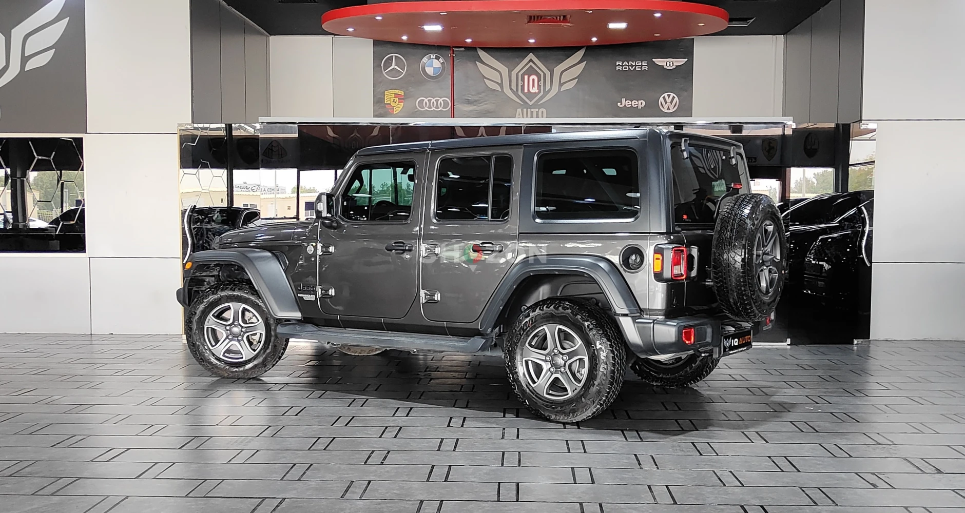 AED 2,300 P.M | 2021 WRANGLER UNLIMITED | AGENCY WARRANTY | SERVICE CONTRACT | SPORT 4X4