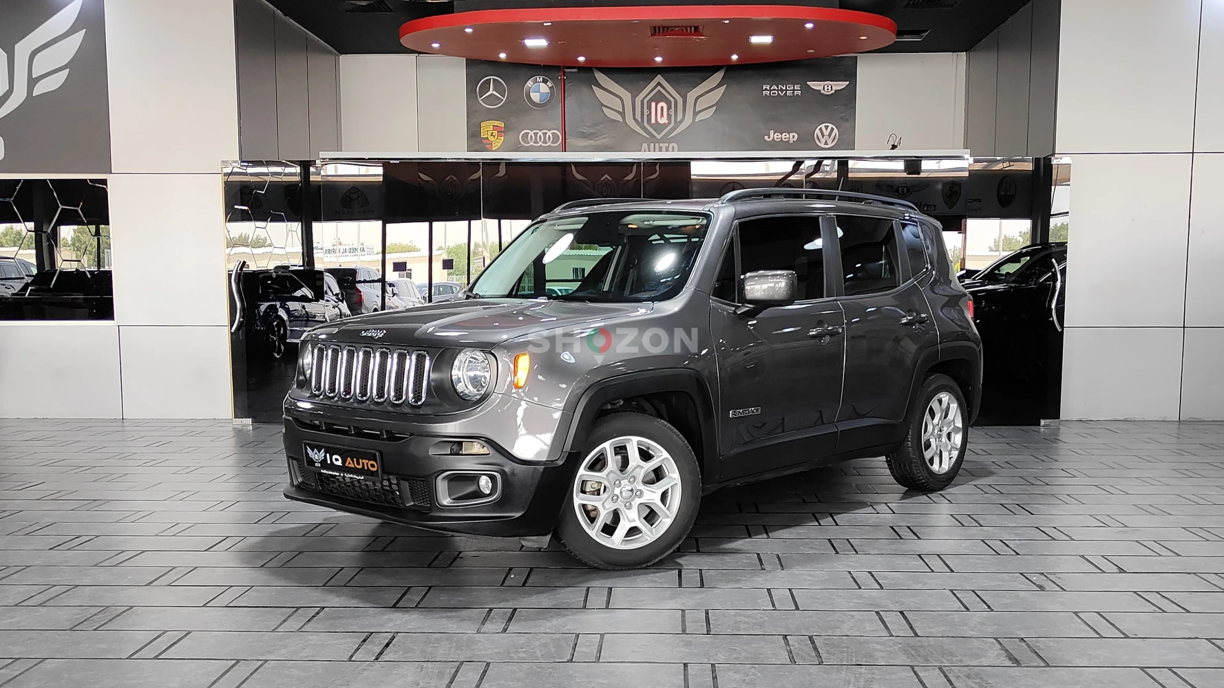 AED 900 P.M | 2017 JEEP RENEGADE MASTER LONGITUDE | UNDER WARRANTY | GCC | FULL PANORAMIC VIEW