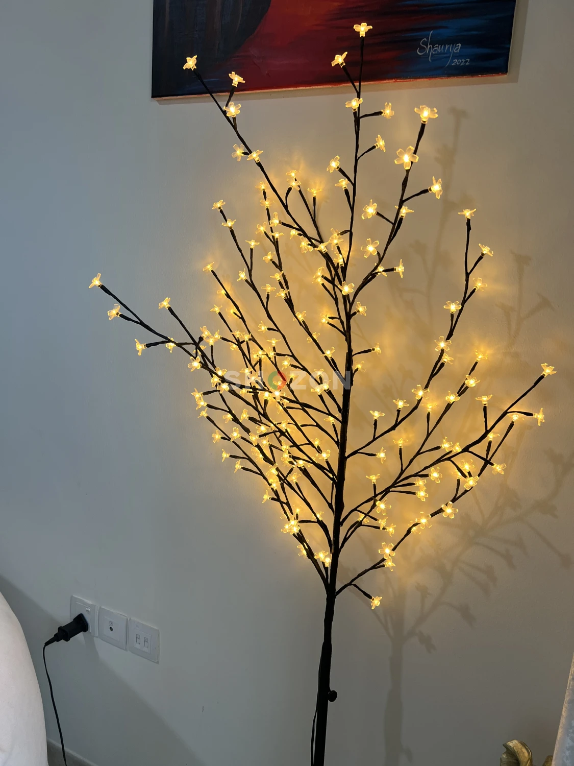 Decorative LED Light Tree – Perfect for Any Room!