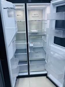 LG InstaView ThinQ Side-by-Side Refrigerator with Water Dispenser