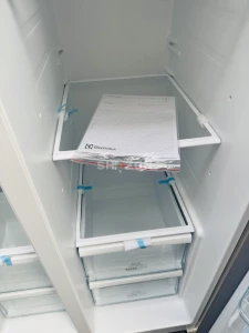 Electrolux Double Door Inverter Refrigerator (Stainless Steel)