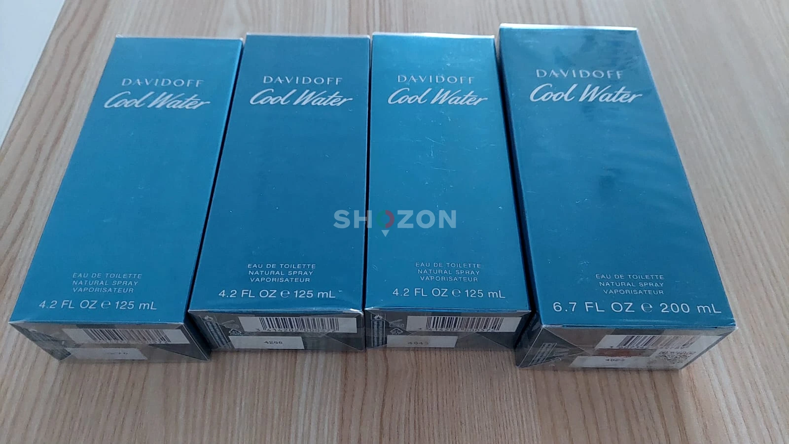 Davidoff Cool Water Perfume Bundle 4 Bottles Brand New Huge Value