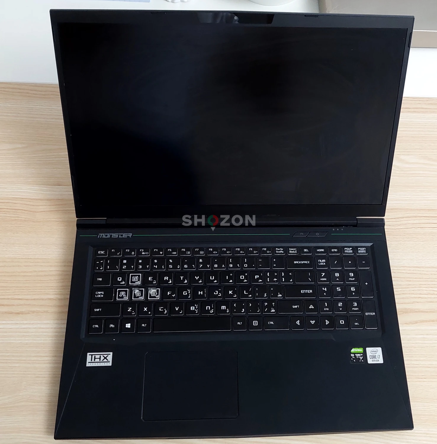 Monster Gaming Laptop RTX 2060 Core i7 16GB RAM 500GB Storage With Free Mouse + Razer Headset + Cooler