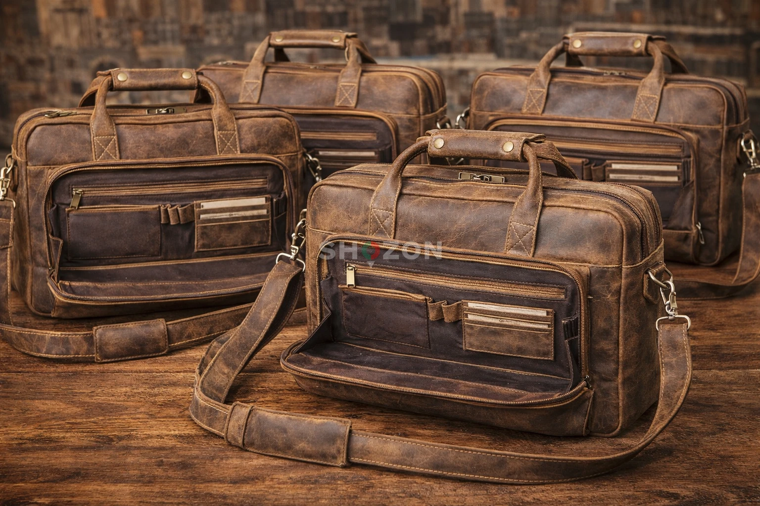 Stylish Leather Laptop Bags – Perfect for Work and Travel!