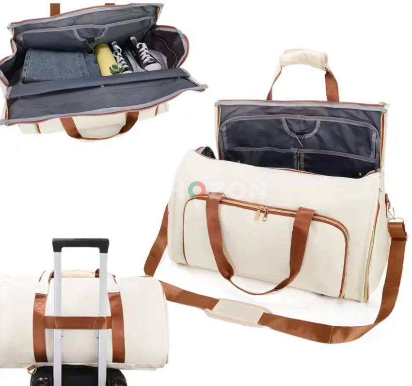 Premium Travel Duffel Bag | 3-in-1 Waterproof Organizer | Luggage Sleeve