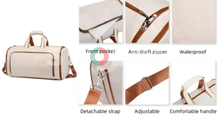 3-in-1 Travel Duffel Bag | Waterproof Garment Organizer (UAE ONLY) COD