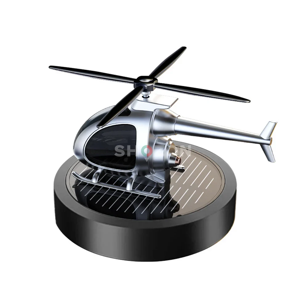 Perfume Solar Power Helicopter Air Freshener(UAE only) Cash On Delivery