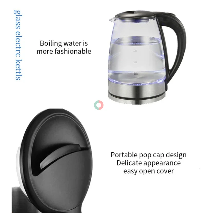 Glass kettle electric kettle  - Cash on Delivery (UAE) price include tax no hidden charges 