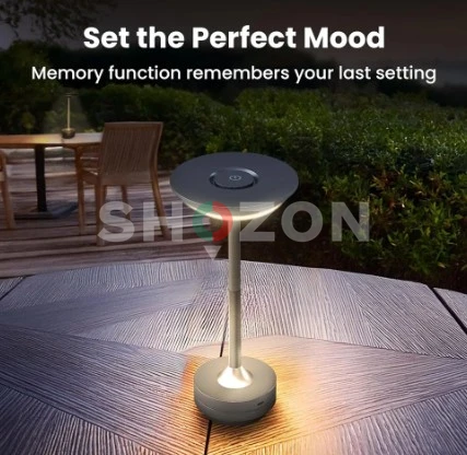 Premium LED Table Lamp - Rechargeable with Multi-Level Brightness