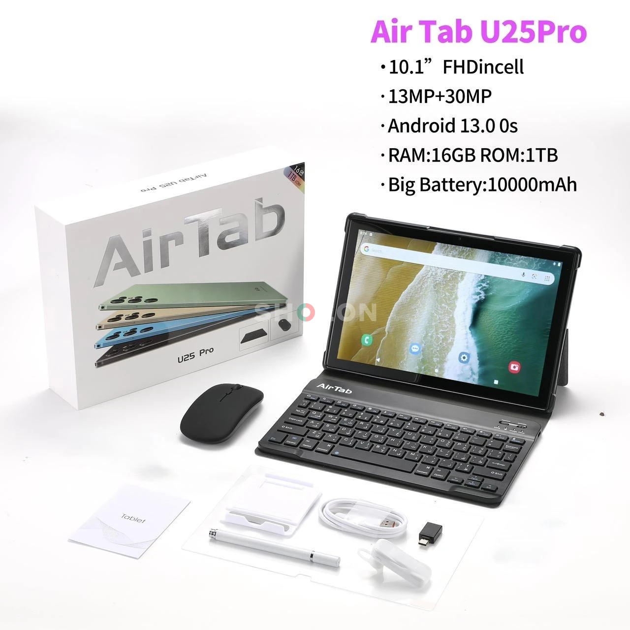 Air Tab U25 Pro – Powerful Tablet with 1TB Storage!