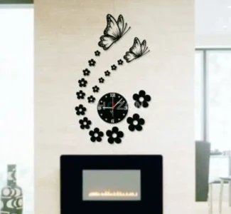 Stylish Wall Clock with Nature Design – Perfect for Your Home!