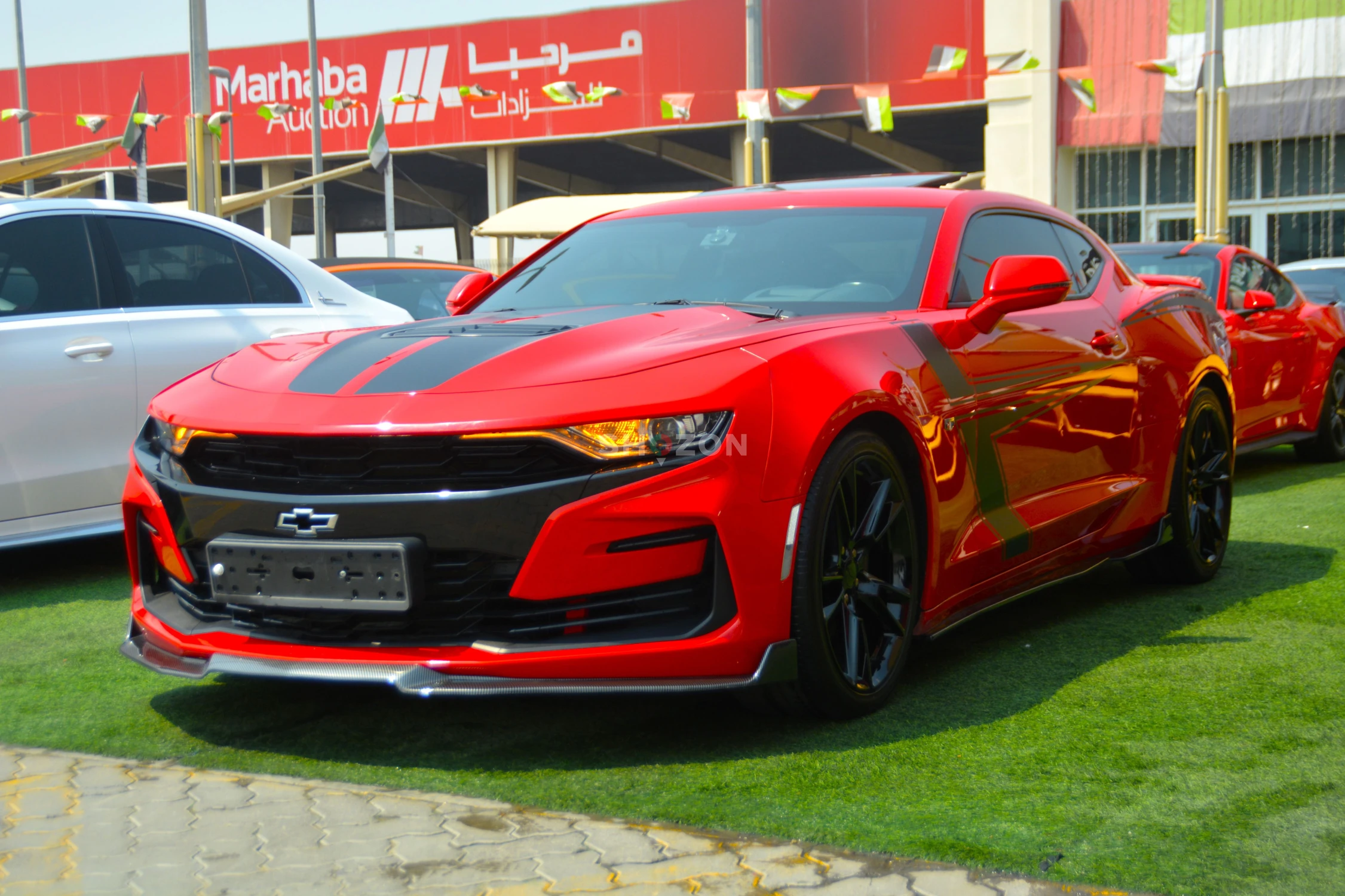CAMARO SS 2019 V8, 6.2L, red color, full option, sunroof, clean title