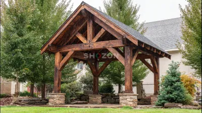 woode Pergola