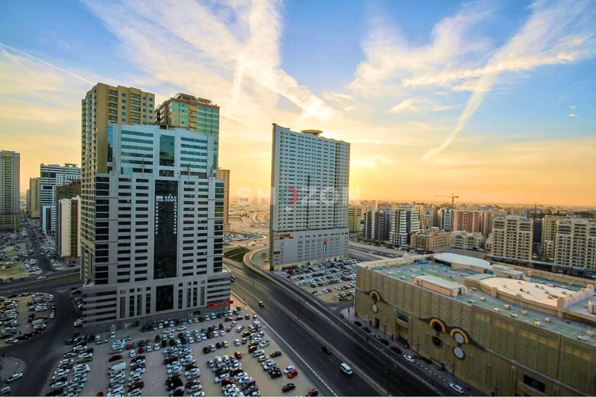 Luxury Studio Flat in Sharjah - Dubai Border