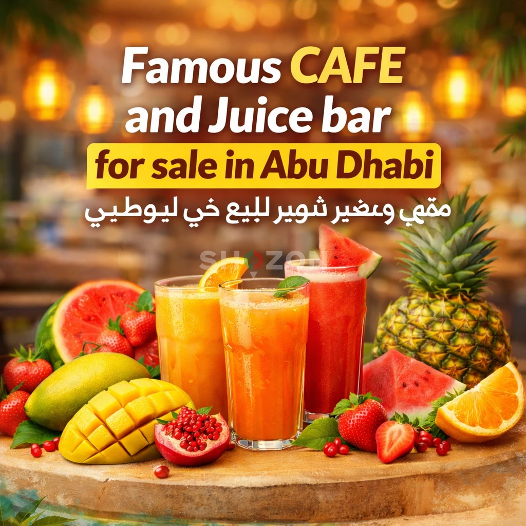 Juice Bar /Cafe In Abu Dhabi