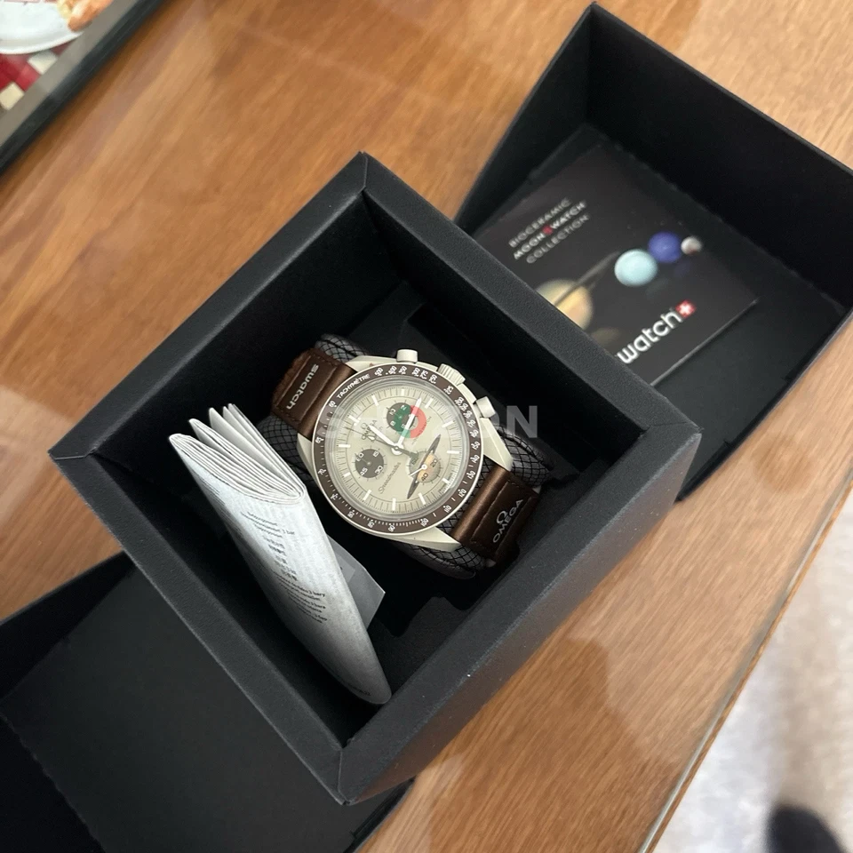 Omega x Swatch Mission To Saturn