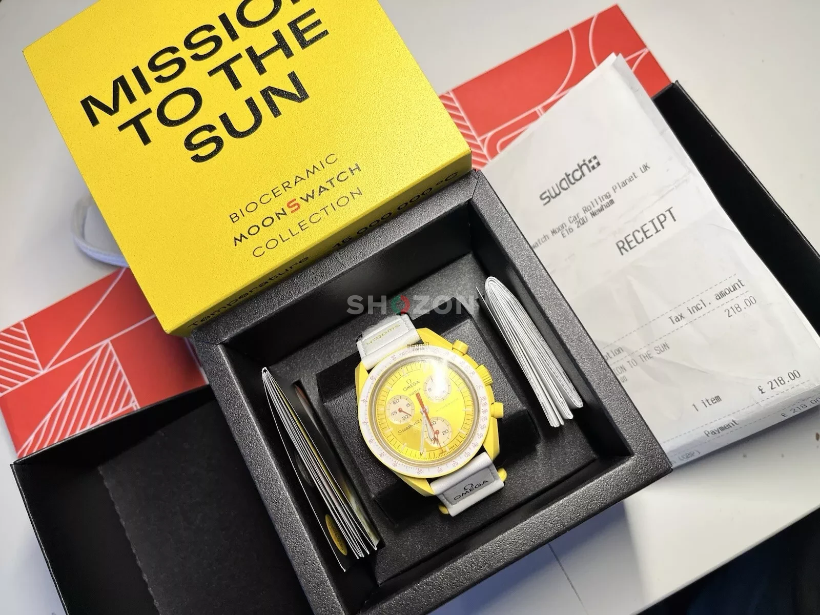 Omega x Swatch Moonswatch Sun – Bright Yellow, Limited Edition!