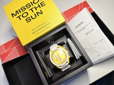Omega x Swatch Moonswatch Sun – Bright Yellow, Limited Edition!