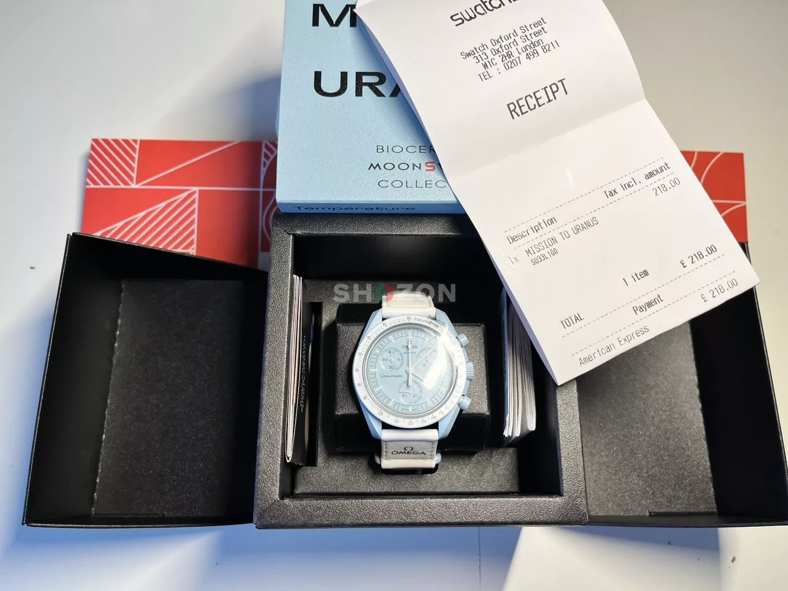 Omega x Swatch Bioceramic MoonSwatch Mission To Uranus
