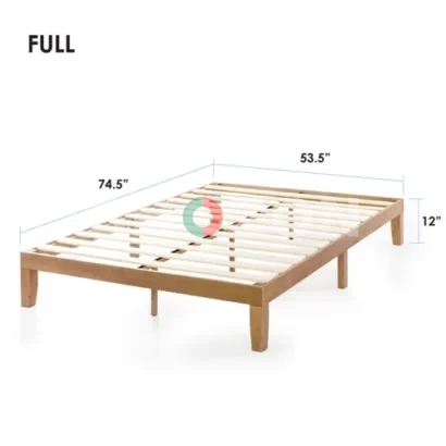 Harmony Full-Size Bed Frame – Modern Platform Design